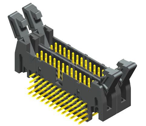 2,54 mm ejektor sarlavhasi 90 darajali ikki qatlamli ulagich