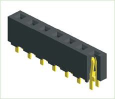 3,96 mm Ayol sarlavhasi bir qatorli tekis H8.9