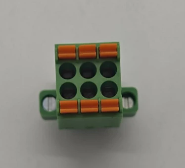 3.5 Ikki qatorli yashil terminal bloki